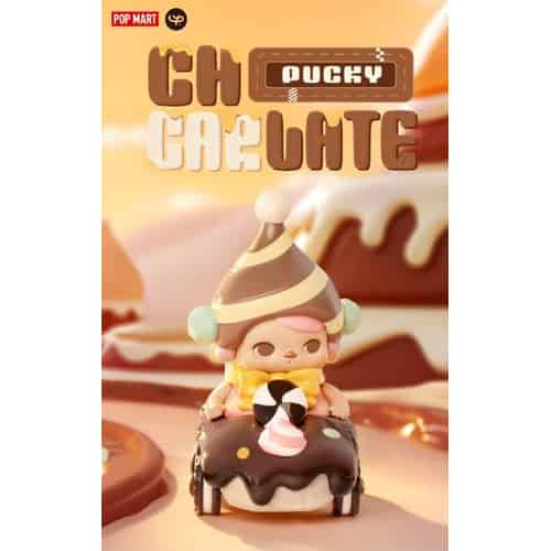 Pop Mart Pucky Cho‘car'late Figure - Blister (Choco car late)